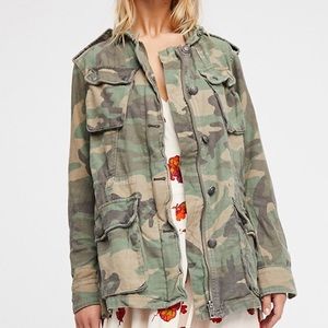 Free People Army Jacket